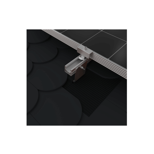 K2 SingleHook FlatTile Metallabdeckung - anthrazit